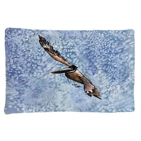 Carolines Treasures Carolines Treasures 8150PILLOWCASE 20.5 x 30 in. Pelican Moisture Wicking Fabric Standard Pillow Case 8150PILLOWCASE